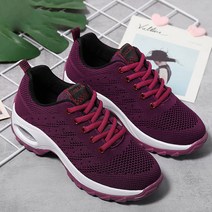 여성 메쉬 에어쿠션 댄스화, 36(230), 퍼플