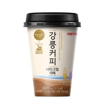 서울우유 강릉커피 너티크림라떼 컵커피 250ml x 10개 한박스, 1박스