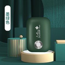 타워형선풍기 팬없는선풍기 날개없는 날없는 무풍 선풍기접목 속눈썹 헤어 드라이어 미니 팬, 새로운 녹색