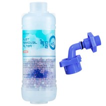 녹물제로 녹물제거 세탁기전용 고급필터 + 젠더(연결구)1개, 1개