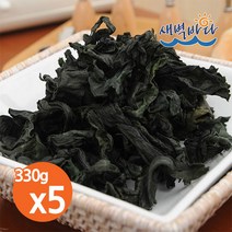 꼬독한 식감 보쌈다시마 330g x 5봉 고기쌈 다시마 KEB3305, 5개
