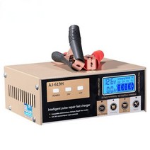 12V 24V 대용량 20A/15A 범용 자동차 배터리 충전기 유지 장치 트럭 AGM 딥 사이클 VRLA 펄스 수리, [01] EU, 01 EU