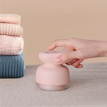 보풀제거기 USB 충전식 미니보풀제거기 세탁소보풀제거기, 핑크