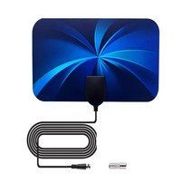 실내 디지털 HDTV 안테나 4K 1080P DVB-T2 5000 마일 이득 HD VHF UHF 증폭기 수신기, [01] 분홍색
