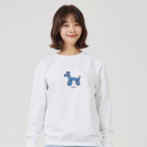 오너클랜 키밍 강아지 풍선 시밀러룩 맨투맨 후드