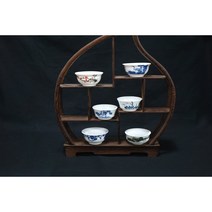도자기 찻잔 보이차잔 6종 중 택, 1홍매화, 1개