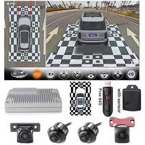 어라운드뷰 후방 사이드 카메라 자동차 시스템 소니 서라운드 뷰 포르쉐 카이엔 2012, 06 Calibration