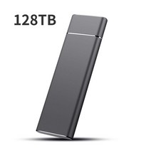 16TB 외장 SSD 하드 휴대용 SSD 500GB 2TB 4TB 8TB 외장 하드 드라이브 타입 C USB 3.1 SSD 하드 디스크 Usb 플래시 드라이브, 11. 128TB Black, 한개옵션1