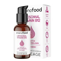 Codeage 리포조말 액상형 메틸코발라민 비타민 B12 1250mcg 2fl oz 2개월분