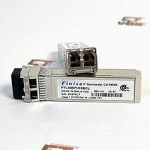 광섬유 통신용 케이블 융착기 통신장비Finisar FTLX8571D3BCL SFP 10G 850NM 300M 다중 모드 듀얼 파이버, 한개옵션1, 한개옵션0