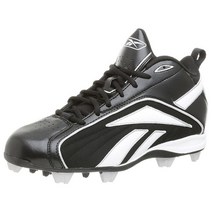 야구화 Reebok 남성용 Vero FL MR9 Mid II 야구 신발 블랙