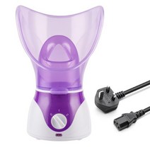 헤어스팀 워터필링 딥클리닝 페이셜 뷰티 페이스 스팀 장치 스티머 머신 열 스프레이 나노 이온, 08 UK