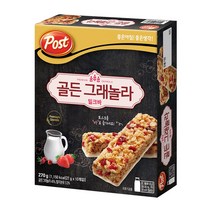 포스트 골든 그래놀라 밀크바 270g, 3개