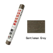 우드 필러 코킹 가구 수리 페인트 바닥 키트 보완 펜 컬러 왁스 크레용 목재, 18 Dark Grey_01 13g