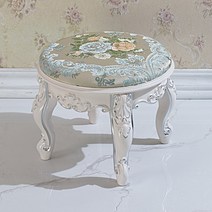 원목 엔틱 화장대 스툴 빈티지 체어 고가구 쿠션 유럽식 의자 화장대의자 인테리어의자 북유럽인테리어의자, 02. 체어, 1개