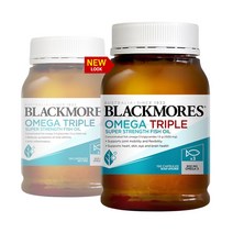 블랙모어스 무취 오메가 트리플 (3배) 150캡슐, 1병