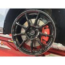 크로스 스피드 RS9 18인치 글로스블랙 휠 아반떼N 벨로스터N K5 수원 용인 휠타이어