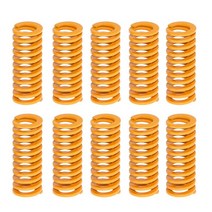 3D 프린터 부품 스프링 온수 침대 10x25mm 핫 플레이트 액세서리 ELRAP 수입 EDER 3 CR10 MK2B MK2A, 하나, 노랑