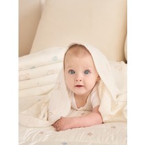 밀로앤개비 Baby 베이비 신생아 아기 사계절 모달 거즈/모달코튼 기모블랭킷 택1, 모달코튼 기모블랭킷(베이비 크