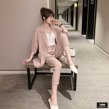 가바바 여성 투피스 깔끔한 스타일의 심플 세미 정장 투피스 G50751