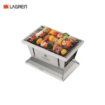 라그렌 IGT 캠핑 스텐 야외 바베큐 그릴 감성 불멍 화로대 훈제