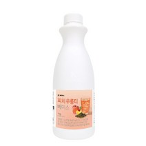 대용량 우롱티 복숭아 베이스 1.2kg 네이쳐티 농축액 스무디