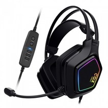 COX SCARLET 가상 7.1채널 RGB 진동 게이밍 헤드셋 + S/N: A983AEF@1494 003], 본상품선택