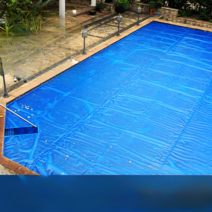 펜션 수영장 덮개 온천 탕 욕조 겨울 비닐 커버 온도 유지 단열 보온 야외 실내 천 팩 패브릭 자쿠지, 6.5x2.5 가장자리천공