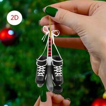 미식축구헬멧 성인 마스크 보호장비 헬멧 2D Diy 장식품 미국 축구 어깨 패드 크리스마스 트리 장식 펜던트 공예 컬렉션 홈 Navidad, [08] H