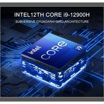 Eglobal 미니 PC 인텔 코어 i9 12900H 엔비디아 RTX 3050 게이밍 데스크탑 컴퓨터 4.0 와이파이 6 윈도우, 03 i9 12900H RTX 3050Ti, 08 64G RAM 2TB SSD