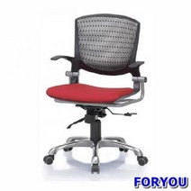 ForU338 사원용 회전의자 멜론 팔유 사출 쿠션 발 바퀴의자 컴퓨터의자 책상의자, 블랙-그레이*본상품, 상세페이지 참조