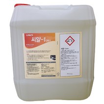 씨알 1 18.75L 바닥 왁스 피막 박리제 찌든때 제거제 건물 빌딩 청소 세척제