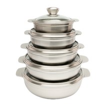 알라딘 미니냄비 12 14 16 18 20cm 통5중 스테인리스 이유식 인덕션용 소형 1인 밀크팬, 옵션01 - 12cm 냄비