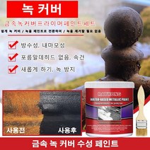 스텐 녹제거제 방청윤활제 금속 광택제환원제, (녹제거제 + 브러쉬 세트)100g*2