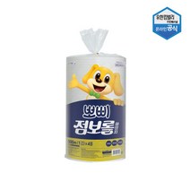 뽀삐 엠보싱 점보롤 500m 일반형 4롤 업소용 대용량 4534566, 2)453456601 뽀삐 엠보싱 점보롤 500m 4롤