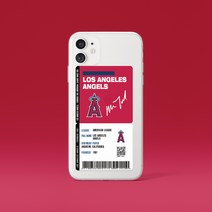 LA에인절스 mlb 야구 티켓 핸드폰 케이스