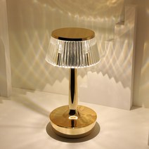 메리토 무드등 챠밍 무선 충전식 감성 LED 인테리어 조명 수면등 취침등 수유등 램프, 3) 골드