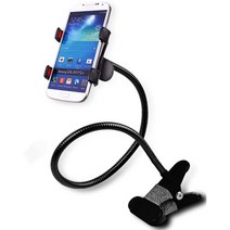 일본직발송 2. 스마트 홀더 클립 식 플렉시블 암 충전 홀더 360도 회전 자유 각도 조정 가능 TOPOOMY 블, 상세 설명 참조0, 상세 설명 참조0, One Size_One Color