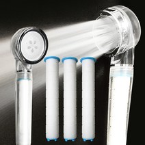 리빙이프 퓨어 필터 샤워기 헤드+퓨어 3개, 1개