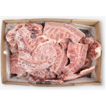 대용량 돼지 목뼈 10kg 돈목뼈 감자탕 뼈해장국 돼지뼈 등뼈 찜용 뼈찜, 10kg x 1박스, 1개