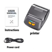 옵셋인쇄기 잉크젯마킹기 골프공 평판 프린터 미니 스티커 라벨 감열식, T230 Black No Paper+AU 플러그