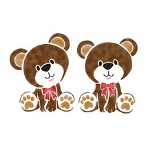 대문닷컴 스텐실 도안(ST-3254)(ST-6084)곰돌이 친구, ST-3254