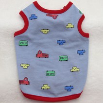 별이네 2000원 빅세일 강아지옷 애견의류 자체제작, 뛰뛰빵빵민소매나시, 소라