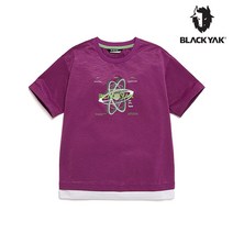 [블랙야크키즈 ] 공용 BK플레닛OV티셔츠_1BKTSM2914_TG