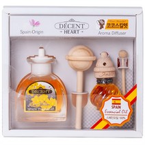 디센트 디퓨저 방향제 02.디센트하트디퓨저방향제(2P) 1세트50ml+10ml, 코코블러섬