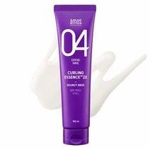 AMOS PROFESSIONAL 컬 디파이닝 크림 2X 5.1oz (150ml) 바운시 스타일링 제품 촉촉한 컬과 건강한 웨이브를 위한 헤어 세럼 코리안, 푶 Curling Essence