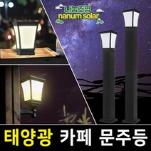 나눔 태양광 정원등 가로등 LED 태양열 조명 카페등 잔디등, 5-02.태양광카페문주등 (흰불빛)벽걸이형