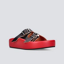 리본즈 메종 마틴 마르지엘라 남성 MM6 23SS 버클 레드 샌들 S59WP0187 P5263 H9558 S59WP0187P5263H9558 (P002783873)