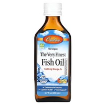 칼슨 노르웨이산 피쉬 피시 오일 오메가3 EPA 800mg DHA 500mg 복숭아맛 액상형 200ml