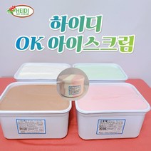 업소용 하이디 Ok 바닐라외 5 가지맛 5000ml 아이스크림, 초코맛5000ml, 1개